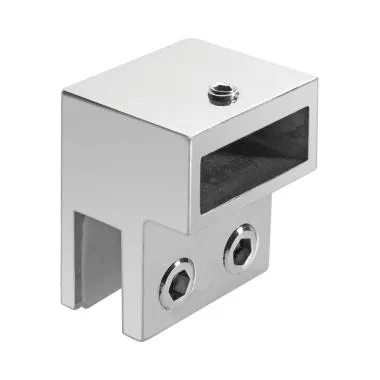 Glass to Track End Connector