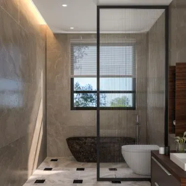 Walk-In Shower Cabin