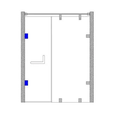 Offset Mounted Side Hinge | Ozone