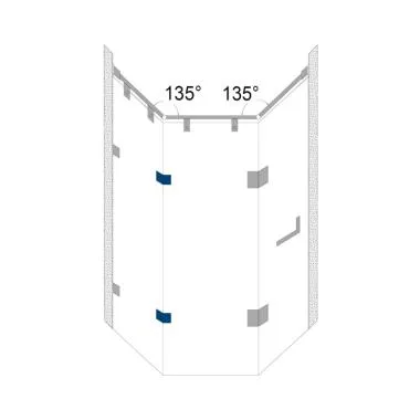 Glass-to-Glass Connector 135° | Ozone