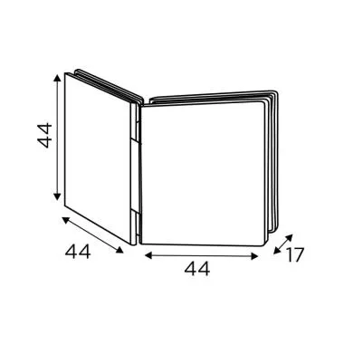 Glass-to-Glass Connector 135° | Ozone