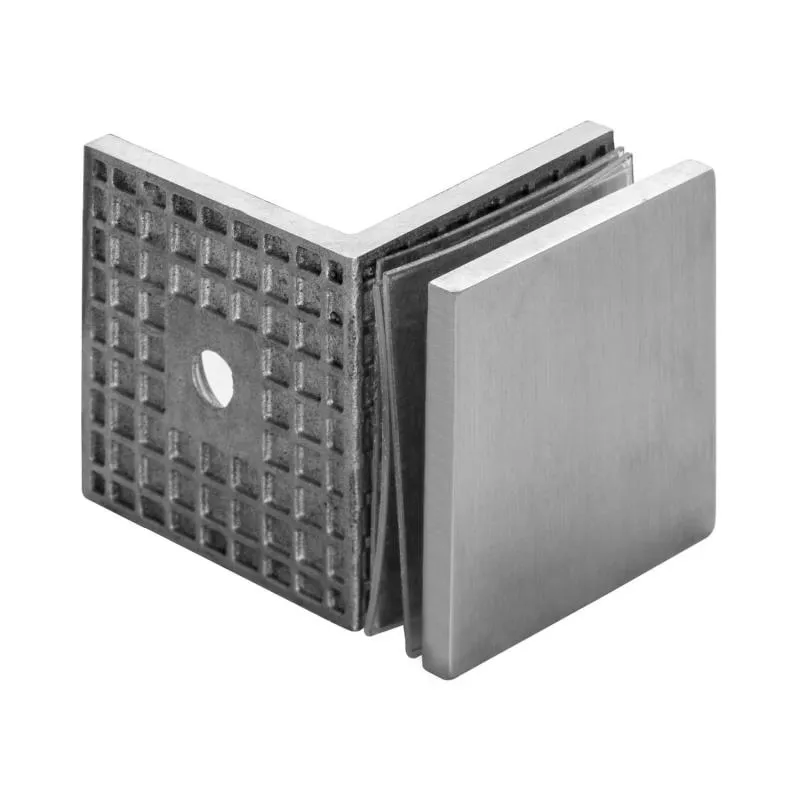 Wall to Glass Connector 90°