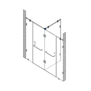 Reinforcement Bars for Adjoining Shower Enclosures | Ozone