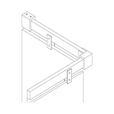 Track to Glass Connector | Ozone