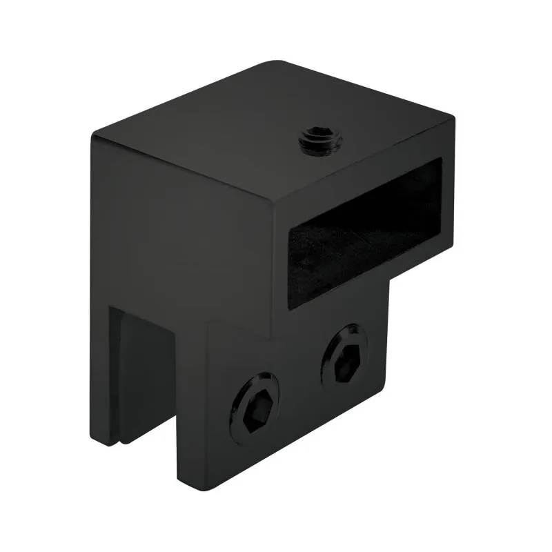 Glass-to-track End Connector Track-to-track 90° Connector