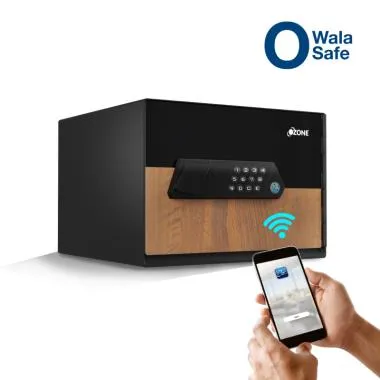 16 Litres Wi-Fi Safe Locker for Home & Office – Fingerprint Lock, 3-in-1 Unlocking