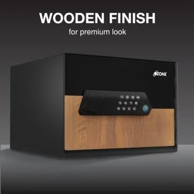 16 Litres Wi-Fi Safe Locker for Home & Office – Fingerprint Lock, 3-in-1 Unlocking | Ozone