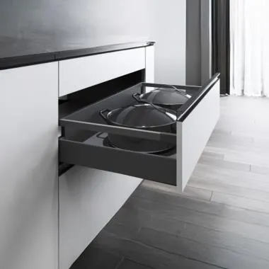 Add-On Rail-Square with Full-Extension and Soft-Close