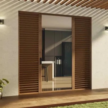 Vogue Series Aluminium Louver Doors | Ozone