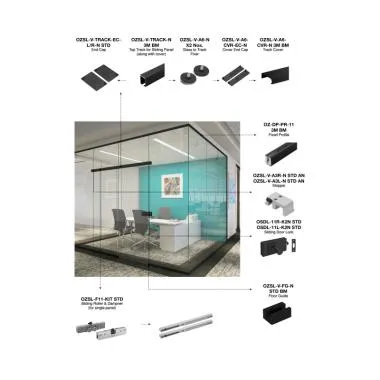 EAZY SL-33 SOFT-CLOSING SLIDING DOOR SYSTEM | Ozone