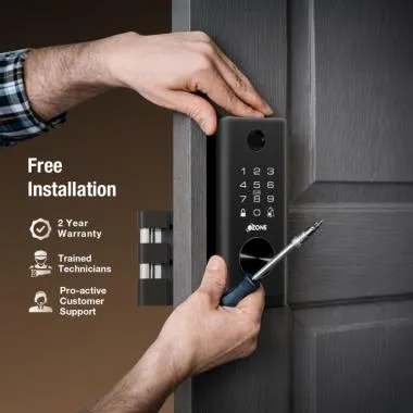 Vertibolt Lock for Wooden & Metal Doors, 4-Way Access | Ozone