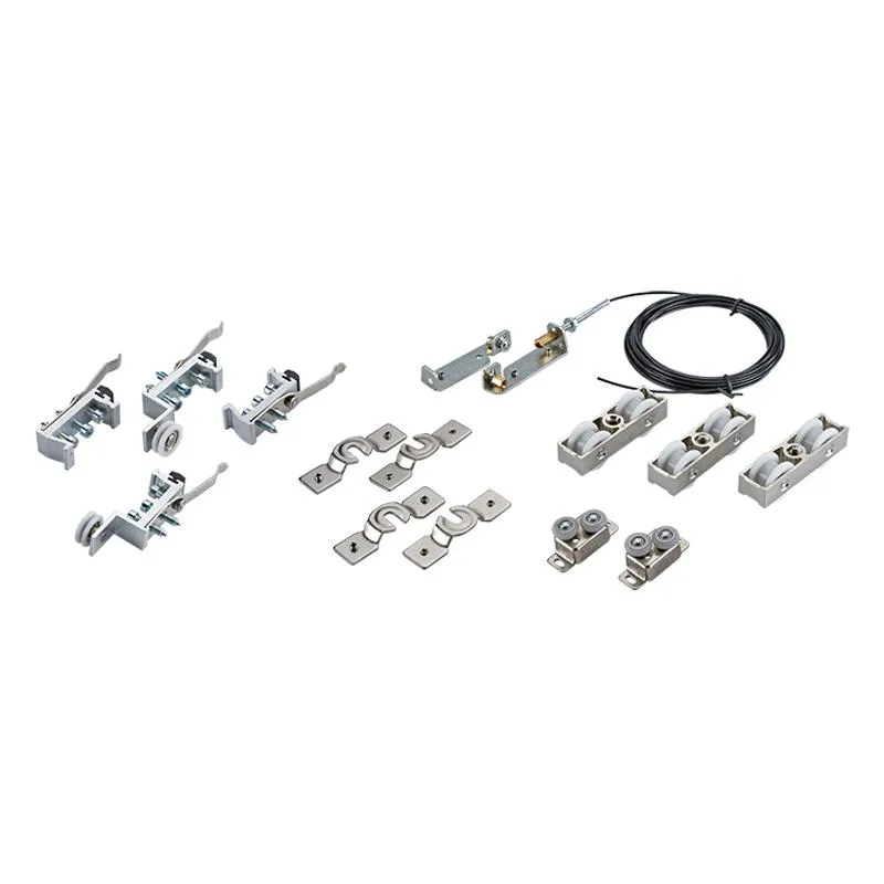 Complete Synchronised Door Set W/O Track for Framed/Wooden Door