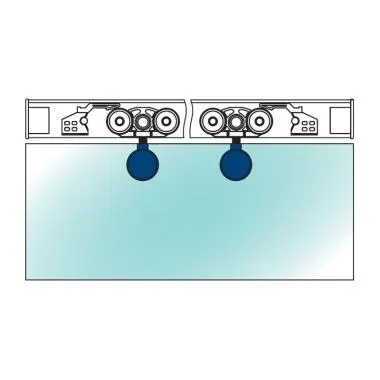 Roller for Glass Door (40 kg) | Ozone