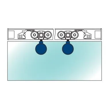 Roller for Glass Door (80 kg) | Ozone