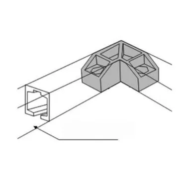 90° Track Connector | Ozone