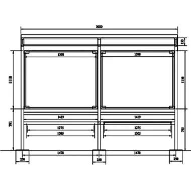 Benches Shelter | Ozone