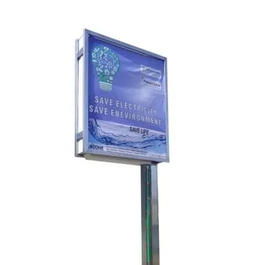 Unipole Backlit Signage (Without Glass)