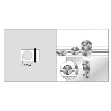 Sliding System Door Stopper | Ozone