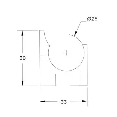 Wall to Track Holder | Ozone