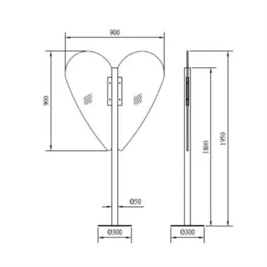 Free Standing Queue Guards