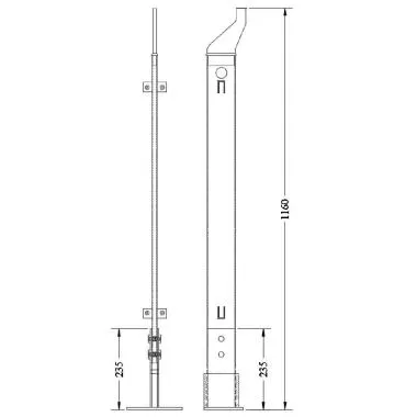 Glass Railing Baluster