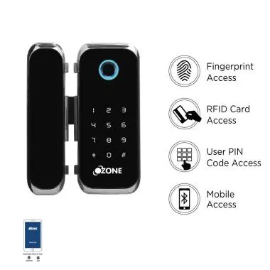 App Connected Lock for all type of Sliding and Swing glass doors