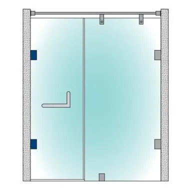 Wall to Glass Adjustable Hinge , NA | Ozone