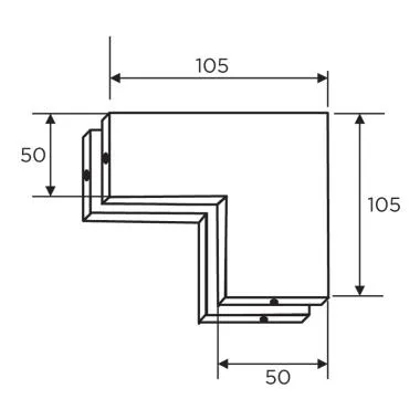 Over Panel Side Panel Connector with Stopper , NA , SSS | Ozone