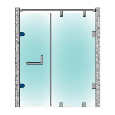 Wall to Glass “Lift Off” Hinge | Ozone