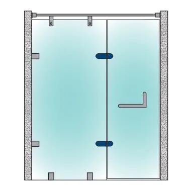 Glass to Glass Hinge | Ozone