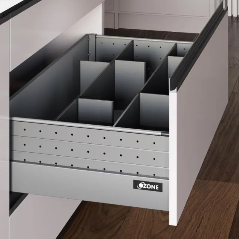 Standard Drawer System with side metal wall-H 199MM