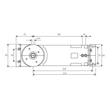 TRANSOM CLOSER 7400 , STD | Ozone