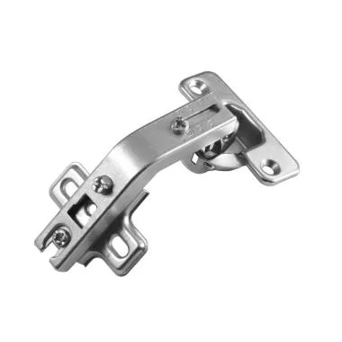 auto CLOSE screw-ON PIE CORNER HINGE WITH 2 hole MOUNTING PLATE